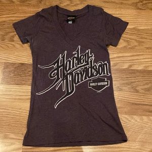Harley-Davidson purple ladies small T-shirt